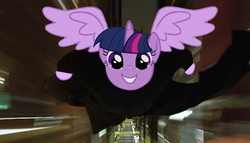 Size: 700x401 | Tagged: safe, twilight sparkle, alicorn, pony, g4, female, mare, the matrix, twilight sparkle (alicorn)