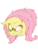 Size: 2400x3200 | Tagged: safe, artist:goblln, fluttershy, .mov, g4, fluttershed, simple background, transparent background, vector