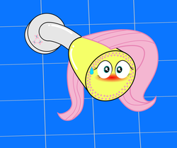 Size: 1870x1566 | Tagged: safe, artist:washboardin, fluttershy, g4, shower, solo, translation, wat