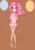 Size: 1144x1656 | Tagged: safe, artist:shizuka111, pinkie pie, human, g4, balloon, female, humanized, solo