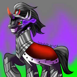 Size: 4000x4000 | Tagged: safe, artist:tilitoom, king sombra, pony, g4, male, solo