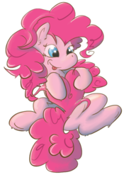 Size: 488x696 | Tagged: safe, artist:finalflutter, pinkie pie, earth pony, pony, g4, female, solo