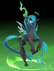 Size: 782x1022 | Tagged: dead source, safe, artist:sambragg, queen chrysalis, g4, female, solo