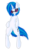 Size: 594x996 | Tagged: safe, artist:roadsiderowan, artist:roadsiderowank, dj pon-3, vinyl scratch, pony, g4, bipedal, female, solo