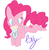 Size: 759x768 | Tagged: safe, artist:poultron, pinkie pie, g4, milkshake