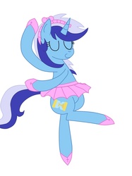 Size: 774x1033 | Tagged: safe, artist:mrfulp, minuette, pony, unicorn, g4, ballet, clothes, skirt, tutu