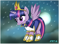 Size: 900x692 | Tagged: safe, artist:kyky-m, twilight sparkle, alicorn, pony, g4, female, mare, twilight sparkle (alicorn)