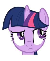 Size: 1000x1200 | Tagged: safe, artist:relaxingonthemoon, twilight sparkle, g4, head, reaction image, simple background, svg, transparent background, vector