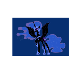 Size: 2000x2000 | Tagged: safe, artist:relaxingonthemoon, nightmare moon, g4, .svg available, svg, vector