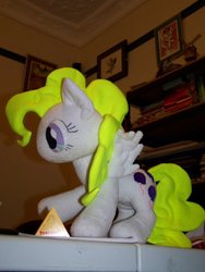 Size: 960x1280 | Tagged: safe, artist:dludnerad, surprise, g1, g4, doll, g1 to g4, generation leap, irl, photo, plushie