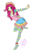 Size: 774x1032 | Tagged: safe, artist:xxxskyvarivaraxxx, pinkie pie, human, g4, humanized, solo