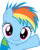 Size: 4725x5923 | Tagged: safe, artist:uxyd, rainbow dash, pegasus, pony, g4, absurd resolution, cute, dashabetes, faic, female, filly, filly rainbow dash, looking at you, simple background, smiling, smiling at you, solo, transparent background, vector, waving, waving at you, younger