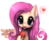 Size: 1100x872 | Tagged: safe, artist:cizu, fluttershy, pony, g4, cute, female, solo