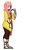 Size: 727x1125 | Tagged: safe, artist:php9, fluttershy, human, g4, eared humanization, hippieshy, humanized, nail polish, sandals