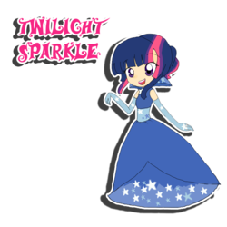 Size: 800x800 | Tagged: safe, artist:pinkiepielovely, twilight sparkle, human, g4, clothes, dress, female, gala dress, humanized, simple background, solo, transparent background