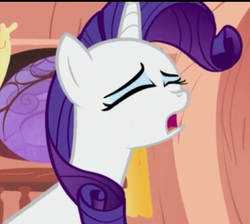 Size: 713x638 | Tagged: safe, screencap, rarity, pony, g4, female, out of context, reaction image, solo