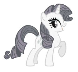 Size: 568x528 | Tagged: safe, artist:daisys-base-recolors, color edit, rarity, g4, discorded, recolor