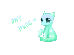 Size: 800x600 | Tagged: safe, artist:aquagalaxy, oc, oc only, bald, cute, eyelashes, heart, looking at you, raised hoof, simple background, sitting, transparent background, underhoof