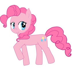 Size: 1000x1000 | Tagged: safe, artist:pinkiepielovely, pinkie pie, earth pony, pony, g4, female, solo