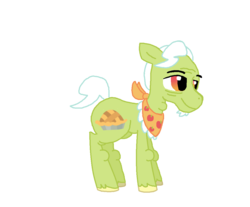 Size: 1100x911 | Tagged: safe, artist:starryoak, granny smith, earth pony, pony, g4, grampy smith, male, rule 63, simple background, solo, stallion, transparent background