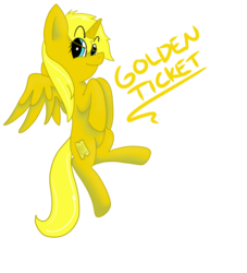 Size: 1024x1126 | Tagged: safe, artist:php120, oc, oc only, oc:ticket, alicorn, pony, alicorn oc, simple background, solo, transparent background