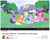 Size: 589x471 | Tagged: safe, artist:shercloppones, edit, edited screencap, screencap, applejack, fluttershy, pinkie pie, rainbow dash, rarity, twilight sparkle, butterfly, earth pony, pegasus, pony, unicorn, friendship is witchcraft, a canterlot wedding, g4, my little pony: friendship is magic, basket, day, female, foaly matripony, link, looking down, mane six, mare, parody, picnic, picnic basket, picnic blanket, sitting, teapot, unicorn twilight, youtube, youtube link