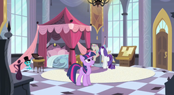 Size: 851x468 | Tagged: safe, rarity, twilight sparkle, friendship is witchcraft, g4, foaly matripony, littlest pet shop, sunil nevla, when you see it