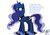 Size: 1024x724 | Tagged: safe, artist:teammagix, princess luna, pony, g4, annoyed, female, solo