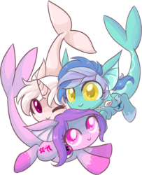 Size: 1325x1628 | Tagged: safe, artist:bigbuxart, oc, oc only, oc:quila, sea pony, vaporeon