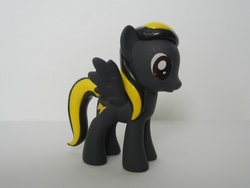 Size: 3841x2881 | Tagged: safe, artist:silverband7, midnight strike, pony, g4, brushable, customized toy, irl, photo, solo, toy