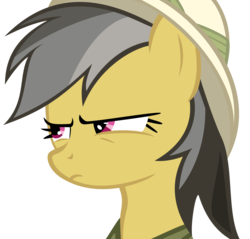 Size: 3000x2864 | Tagged: safe, artist:rankwinner, daring do, pony, g4, female, i'm watching you, simple background, solo, transparent background, unsure, vector