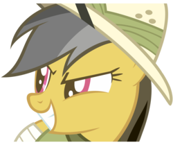 Size: 4000x3756 | Tagged: safe, artist:jinky3, daring do, pony, g4, female, simple background, smiling, solo, transparent background, vector