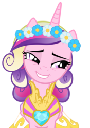 Size: 4000x5712 | Tagged: safe, artist:santafer, queen chrysalis, g4, absurd resolution, clothes, dress, fake cadance, female, simple background, solo, transparent background, vector, wedding dress