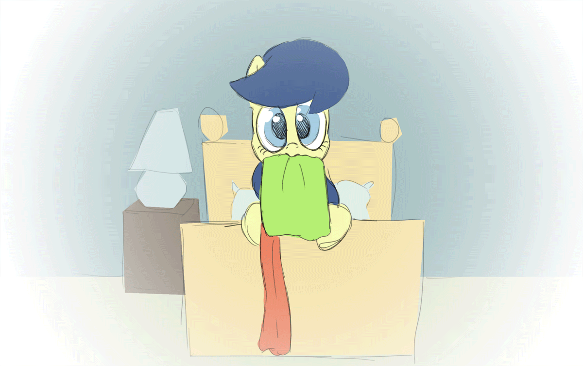 253570 safe, artistfiddlearts, fiddlesticks, pony, animated, apple