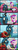 Size: 784x2200 | Tagged: safe, artist:madmax, princess cadance, queen chrysalis, alien, changeling, changeling larva, g4, comic, couch, hilarious in hindsight, larva, mommy chrissy, mother, purse