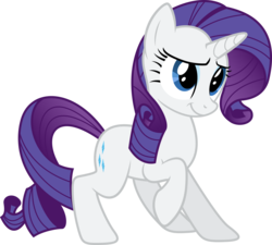 Size: 9021x8131 | Tagged: safe, artist:quanno3, rarity, pony, g4, absurd resolution, female, simple background, solo, transparent background, vector