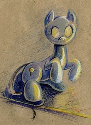 Size: 1500x2048 | Tagged: safe, artist:maytee, luxo, pixar, ponified