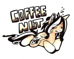 Size: 629x502 | Tagged: safe, artist:coffeenutter, oc, oc only, pegasus, pony, coffee nutter
