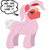 Size: 945x945 | Tagged: safe, artist:leth, artist:megasweet, artist:rustydooks, big macintosh, earth pony, pony, g4, bunny costume, bunny pajamas, clothes, macabetes, male, mr. horse, pink nightmare, ren and stimpy, solo, stallion