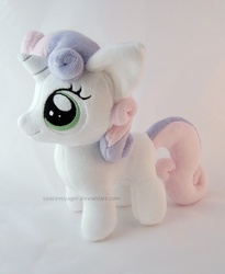 Size: 986x1200 | Tagged: safe, artist:planetplush, sweetie belle, pony, g4, irl, photo, plushie, solo