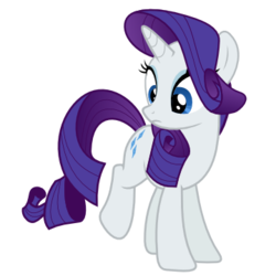 Size: 450x450 | Tagged: safe, artist:alexiy777, rarity, pony, unicorn, g4, female, mare, simple background, solo, svg, transparent background, vector
