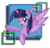 Size: 1181x1122 | Tagged: safe, artist:danmakuman, twilight sparkle, alicorn, pony, g4, female, mare, simple background, solo, transparent background, twilight sparkle (alicorn)