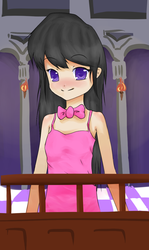 Size: 700x1175 | Tagged: safe, artist:inkintime, octavia melody, human, g4, female, humanized, little octavia, solo, younger