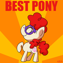 Size: 500x500 | Tagged: safe, twist, g4, 30 minute art challenge, best pony, glasses