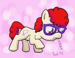 Size: 500x392 | Tagged: safe, twist, g4, 30 minute art challenge, candy cane, glasses