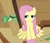 Size: 415x354 | Tagged: safe, screencap, fluttershy, bird, hummingbird, pegasus, pony, a bird in the hoof, g4, my little pony: friendship is magic, season 1, bedroom eyes, female, mare