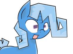 Size: 1280x960 | Tagged: safe, artist:ericasmodblog, trixie, g4, happy, smiling
