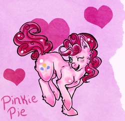 Size: 915x888 | Tagged: safe, artist:theasininecanine, pinkie pie, earth pony, pony, g4, female, solo