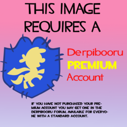 Size: 900x900 | Tagged: safe, derpibooru premium account, meta, spoilered image joke, text