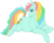 Size: 930x740 | Tagged: safe, artist:nuclearstarlight, sunlight (g1), g1, glitter, prone, simple background, transparent background